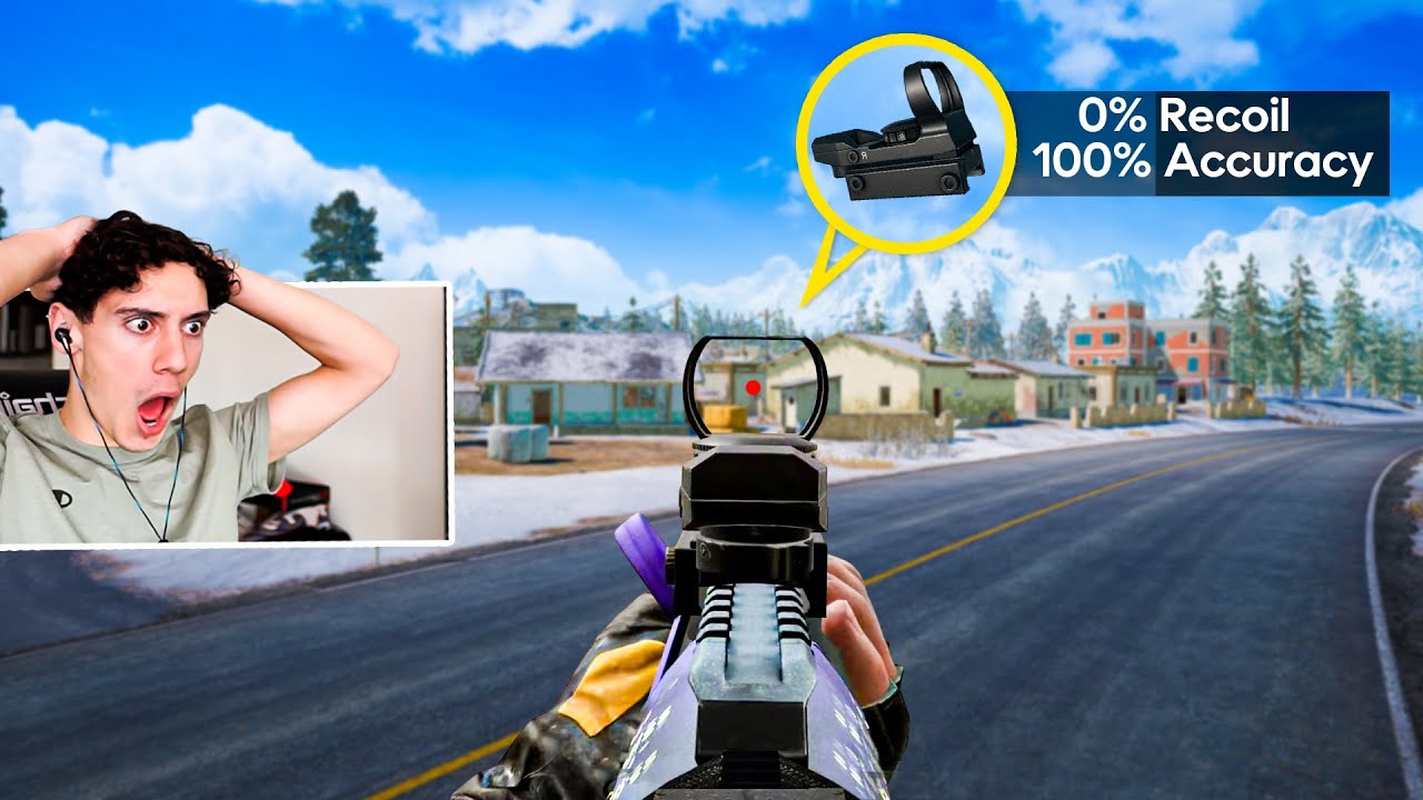 #1 RED DOT AIM IN PUBG!