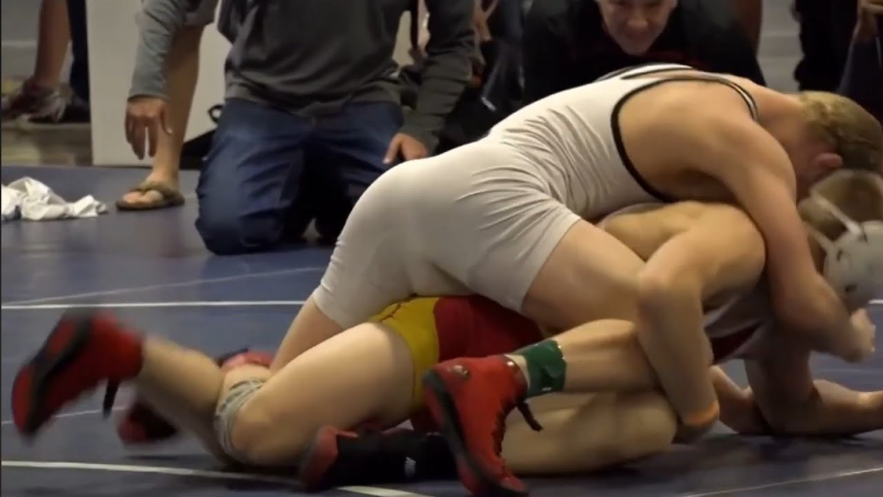 138 lbs Jared Donahue (West Virginia) v Kasper McIntosh (Indiana) Wrestling
