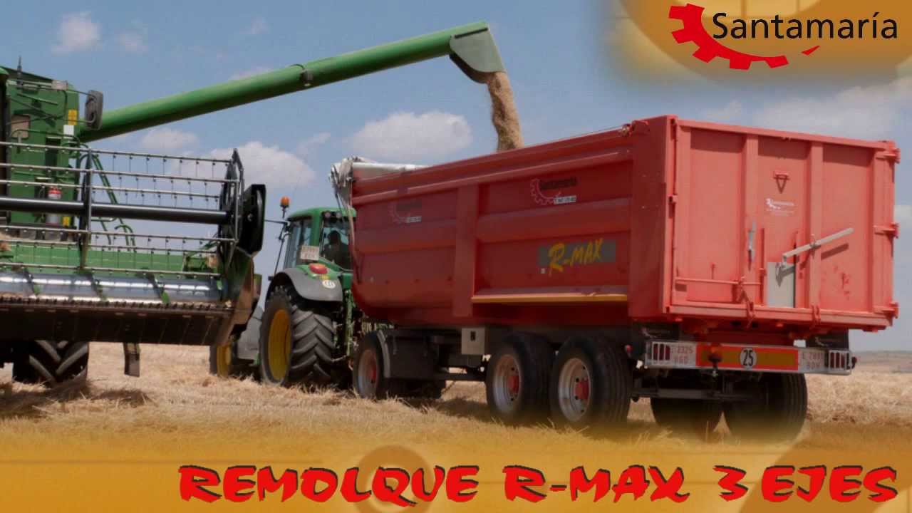 Remolque 3 ejes | 3 axle trailer | 3 essieux remorque - Santamaría