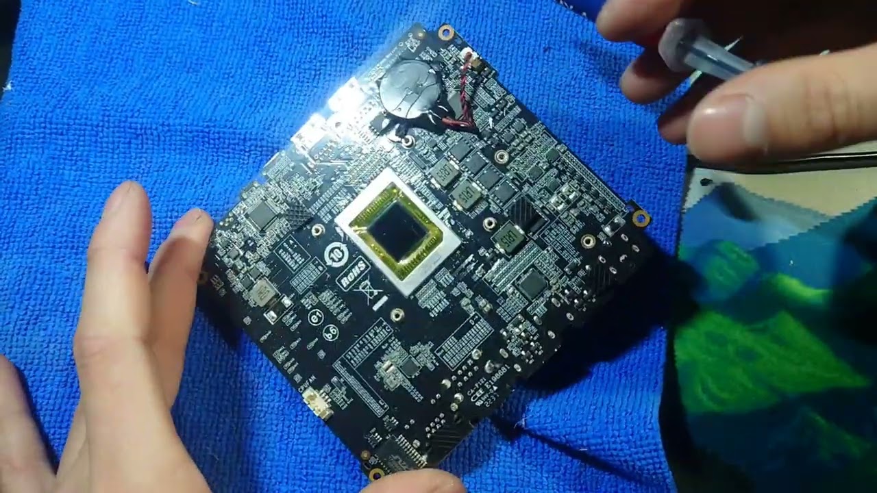 Trigkey S5/Beelink SER5 disassembly & thermal paste change