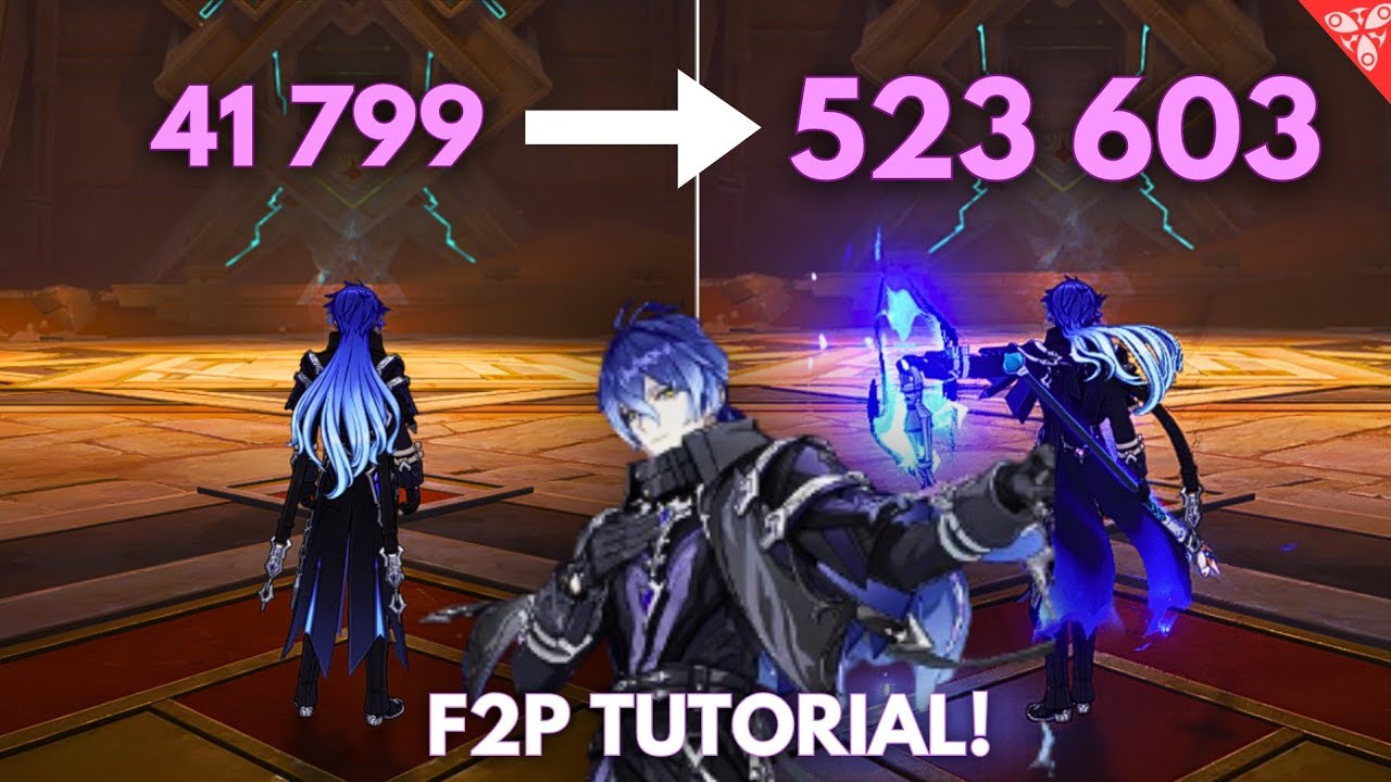 C0 Flins 522k Nuke Tutorial !! [ Genshin Impact ]