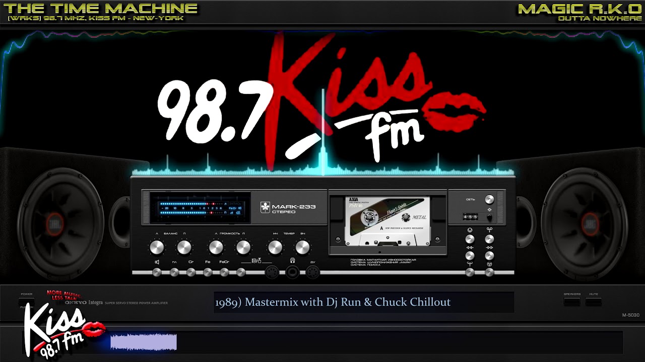 [WRKS] 98.7 Mhz, Kiss Fm (1989) Mastermix with Dj Run & Chuck Chillout