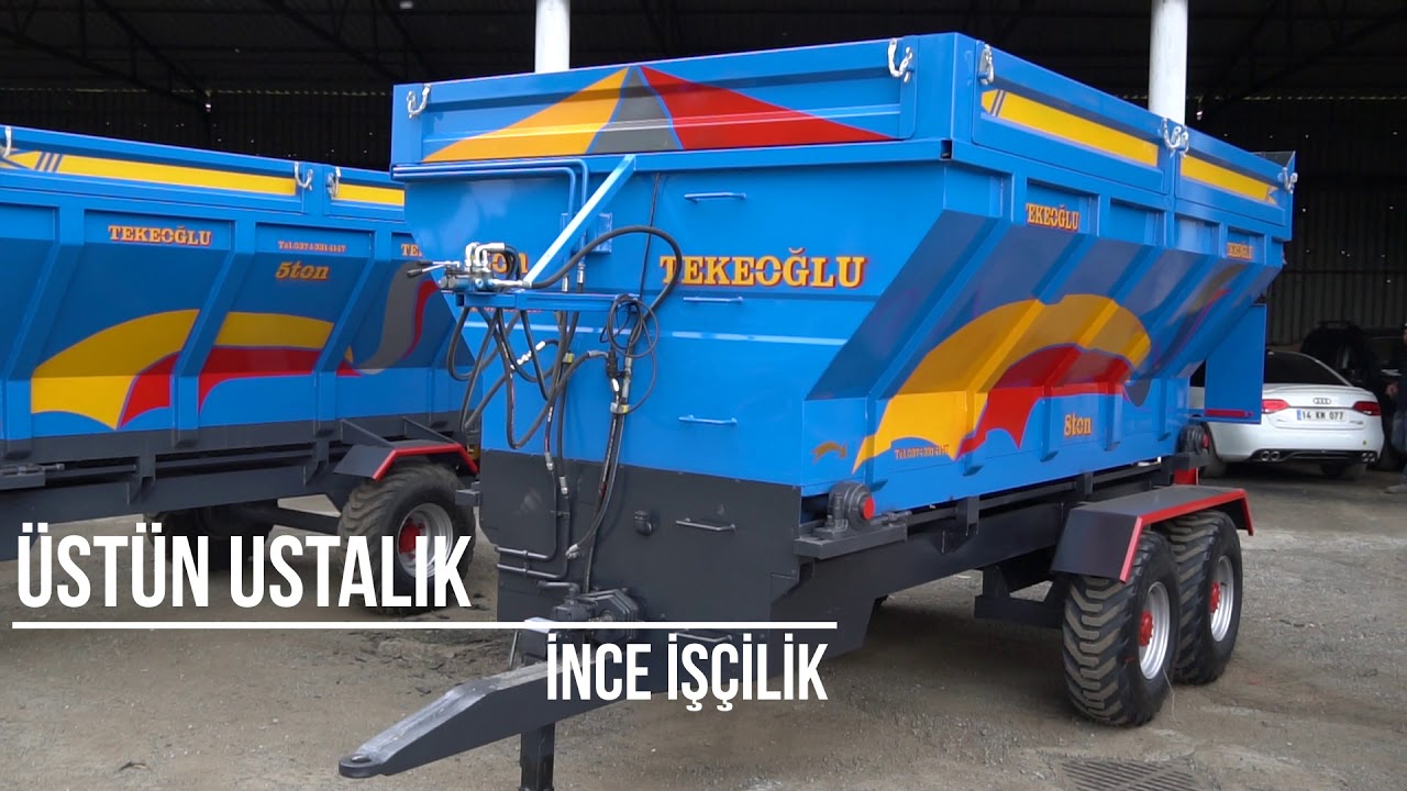 GÜBRE RÖMORKU (gübre dağıtıcı) TEKEOĞLU