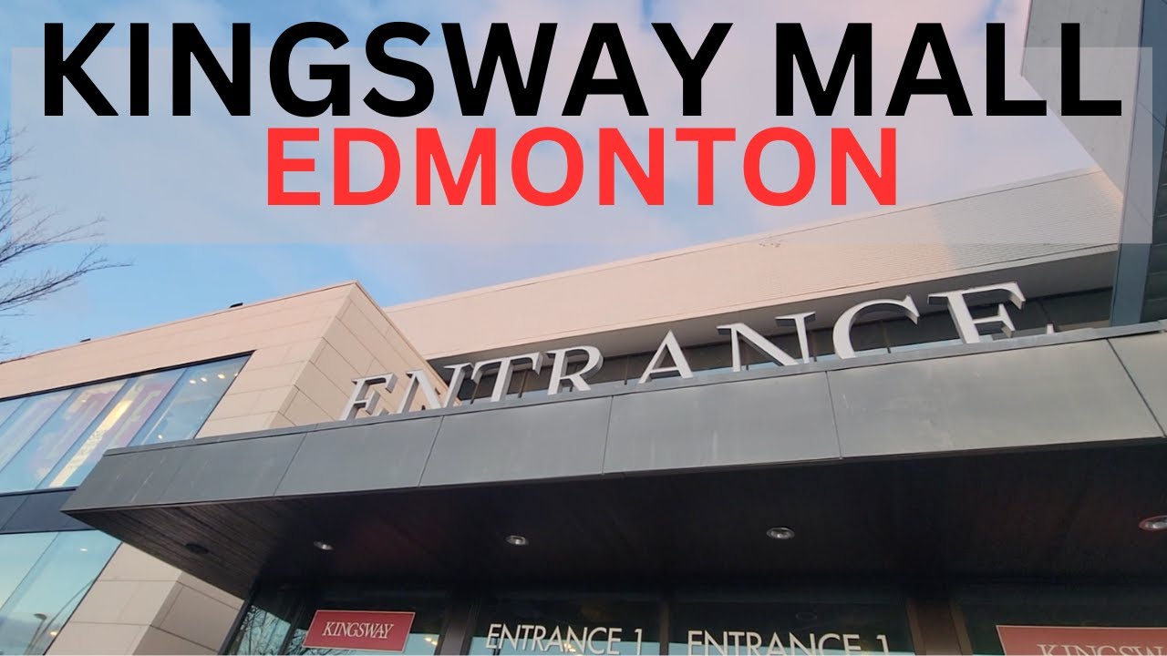WHERE TO GO IN EDMONTON? Visit The KINGSWAY Mall| Places to Visit in Edmonton, Travel Alberta Canada