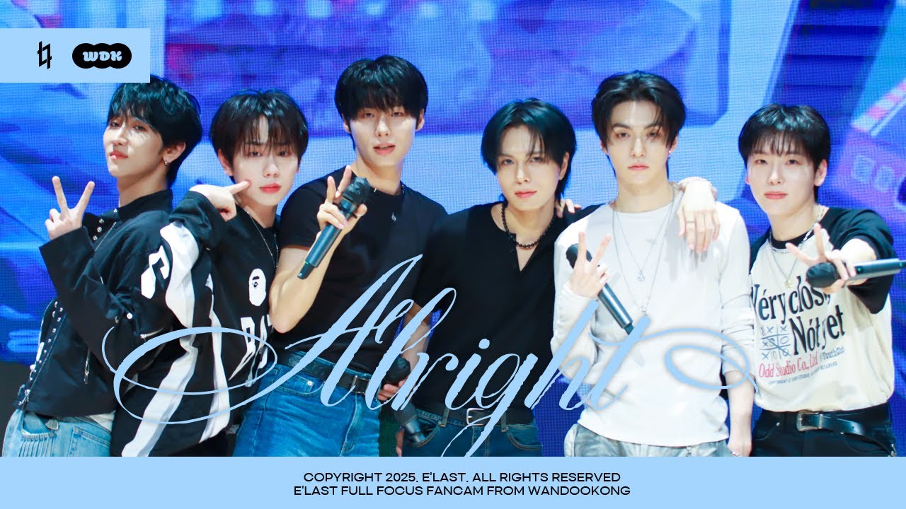 250920 E'LAST(엘라스트) - ALRIGHT 직캠 | E'LAST FANCAM FULL FOCUS (4K)