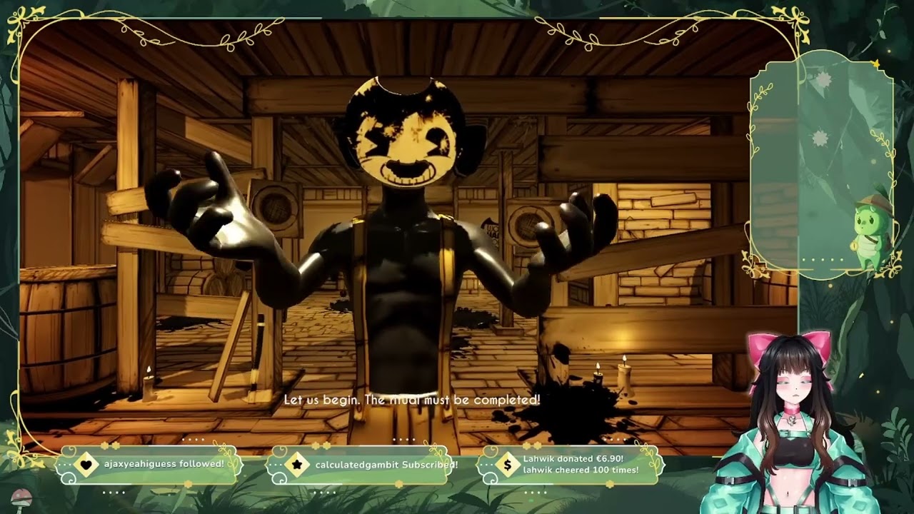 Lumi plays    Bendy and the Inkmachine!