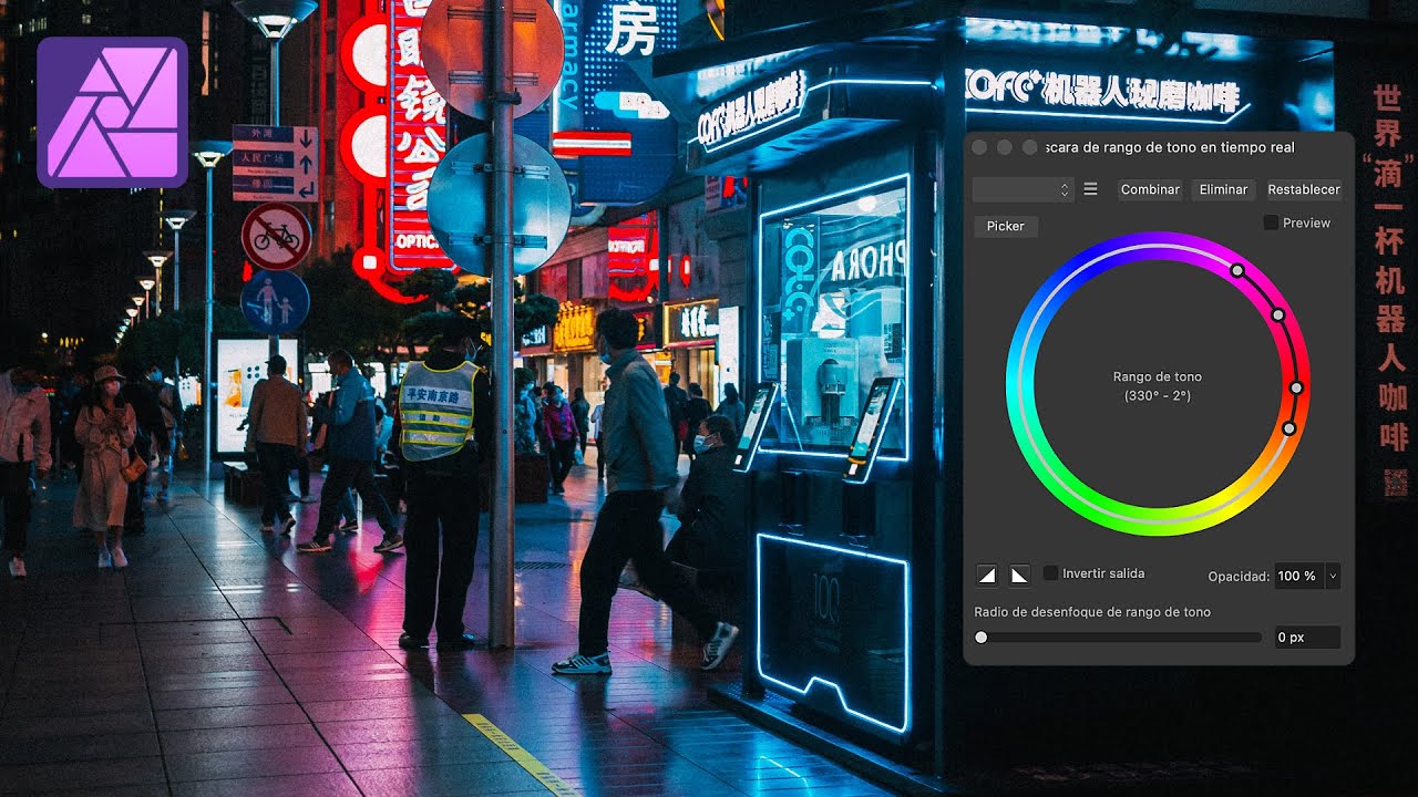 ESTO lo cambia TODO en Affinity Photo 2 | Máscaras en tiempo real