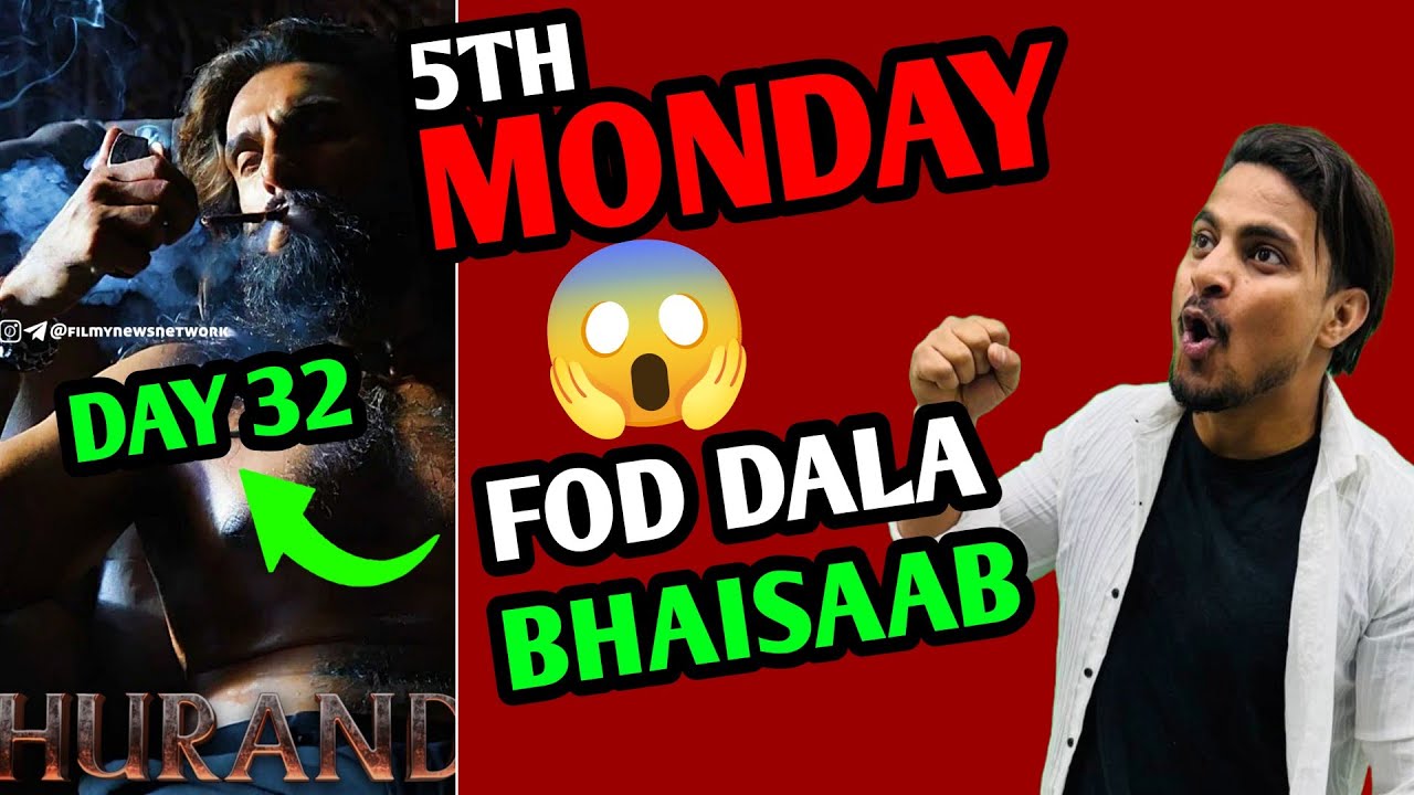 Dhurandhar Day 32 Worldwide Prediction | Dhurandhar Day 32 Box Office Collection #dhurandhar