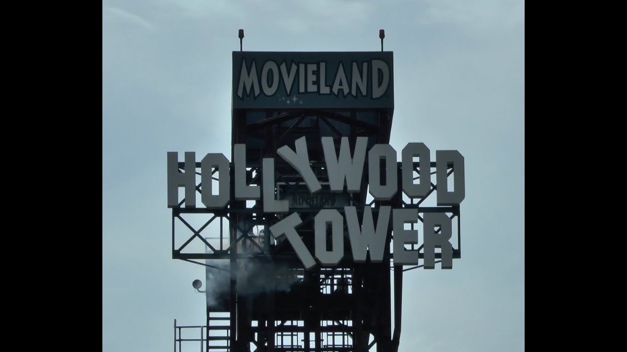 Hollywood Action Tower Freefall (HD POV) - Movieland Park Italy