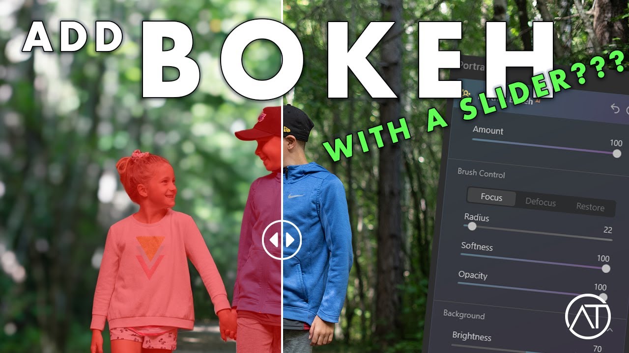 Automatic Bokeh Blur with Luminar AI's Portrait Bokeh AI tool! Time to ditch the expensive lenses???