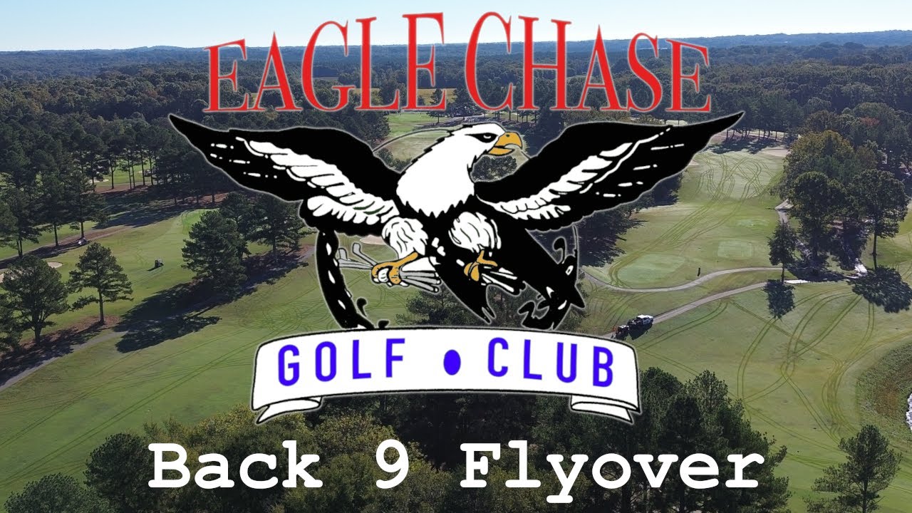 Eagle Chase Golf Club Back 9 Flyover, Marshville, NC
