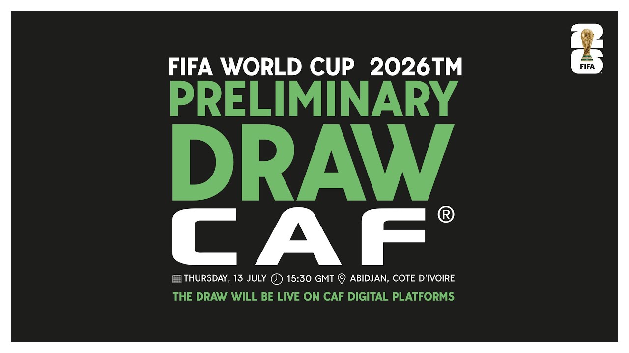 FIFA World Cup 2026 ™️ Preliminary Draw - CAF (English)