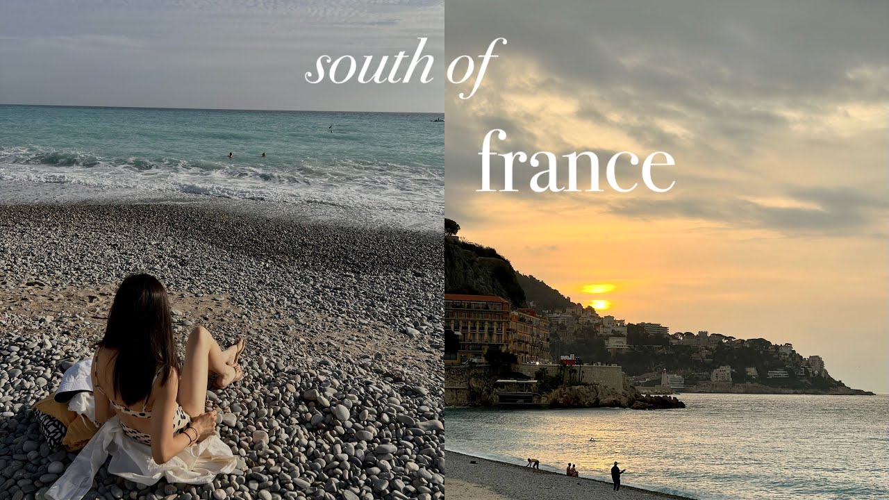 NICE vlog 🌊 exploring south of france 南法尼斯