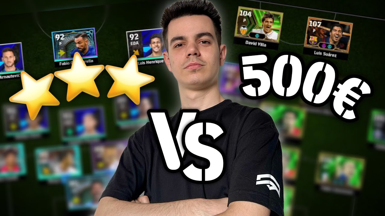 SOLO 3 STELLE vs FULL EPIC: CHI VINCERÀ⁉️ | eFootball 2025 Ita