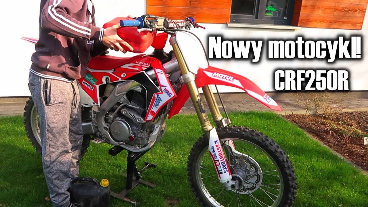 Nowy motocykl - podsumowanie koszt&oacute;w Hondy CRF 250R 2017