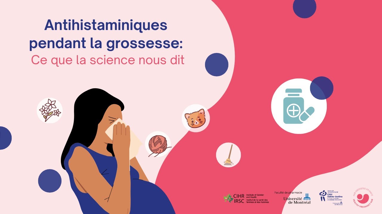 Antihistaminiques pendant la grossesse: Ce que la science nous dit