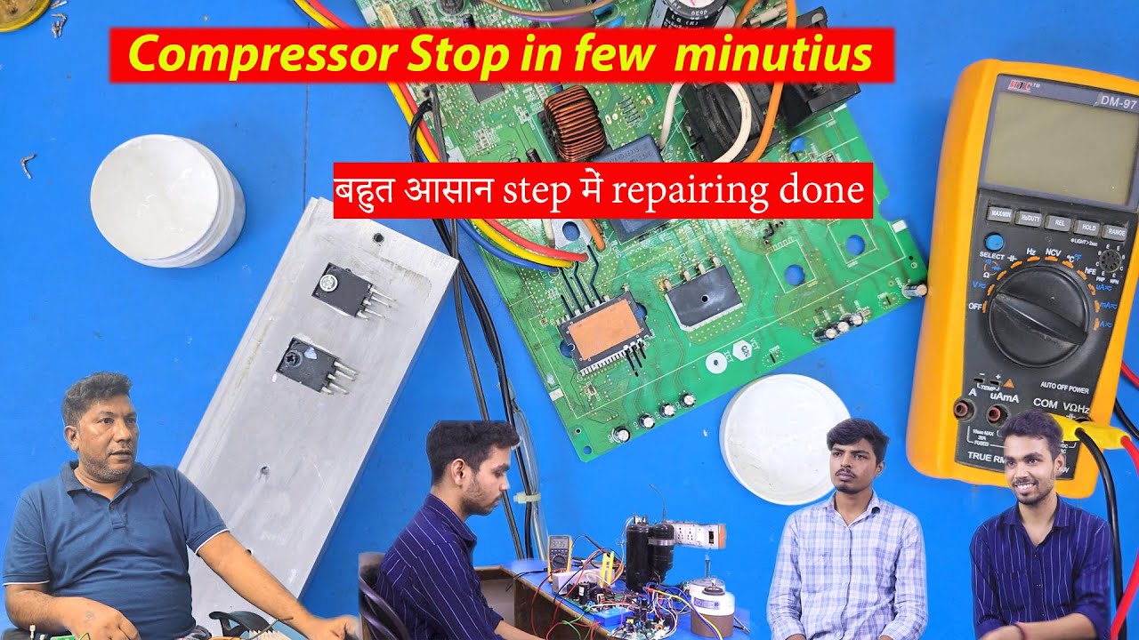 daikin inverter AC thoda chalker compressor band ho jata hai