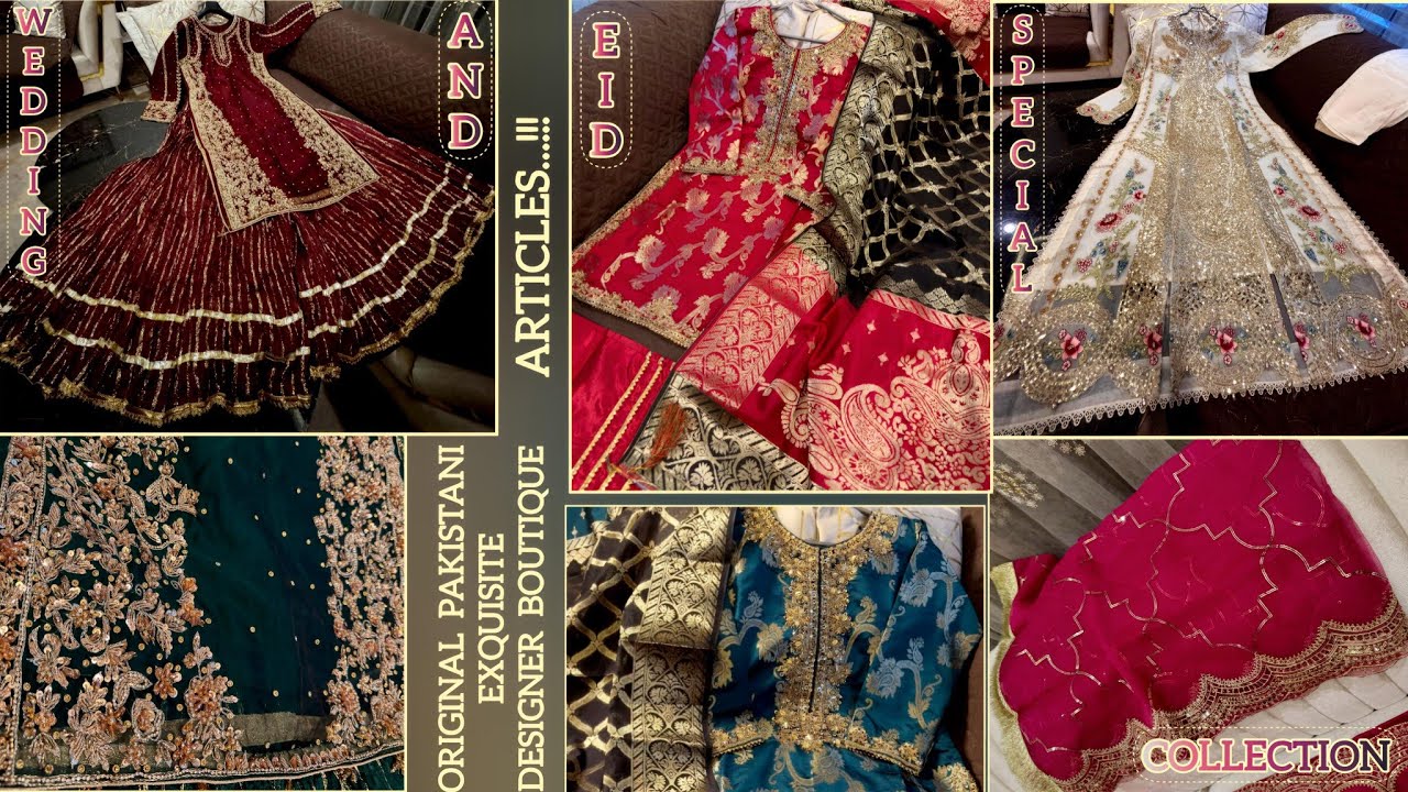 Original Pakistani Designer Boutique Articles Customised On Demand || @SymbolofexcellenceYT  
