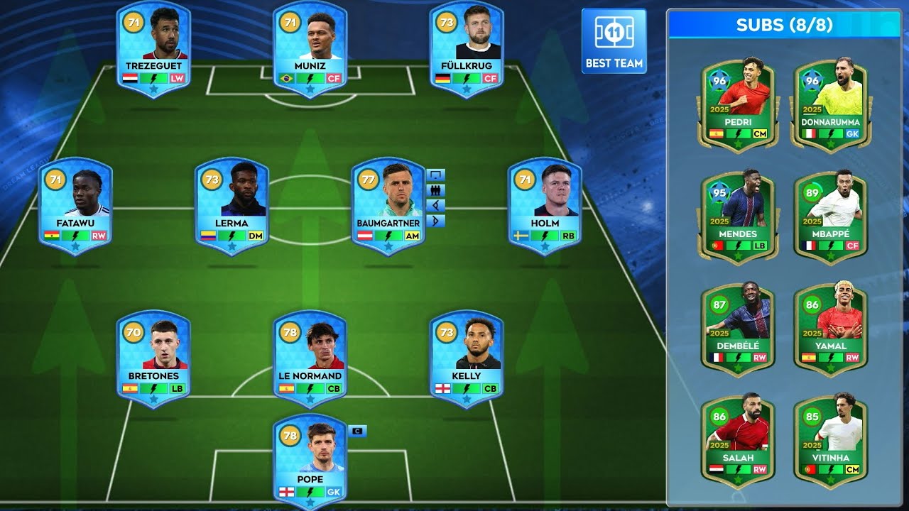 DLS 26 | INTERNATIONAL CUP | RARE TEAM | HARD MATCHES | TEAM OF 2025 | (2 MATCHES) | 