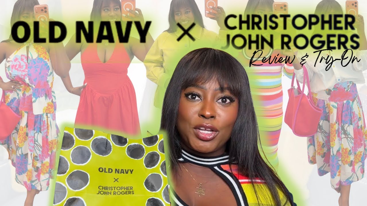 Old Navy x Christopher John Rogers Designer Collab | Honest Full Review & Try-On  