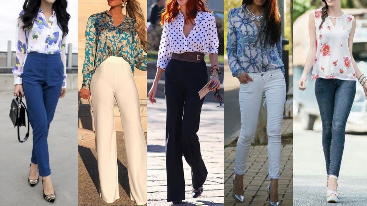 COMBINA UNA BLUSA ESTAMPADA Y CONSIGUE ESTOS OUTFITS CASUALES Y RESULTONES / BLUSAS ESTAMPADAS 2022