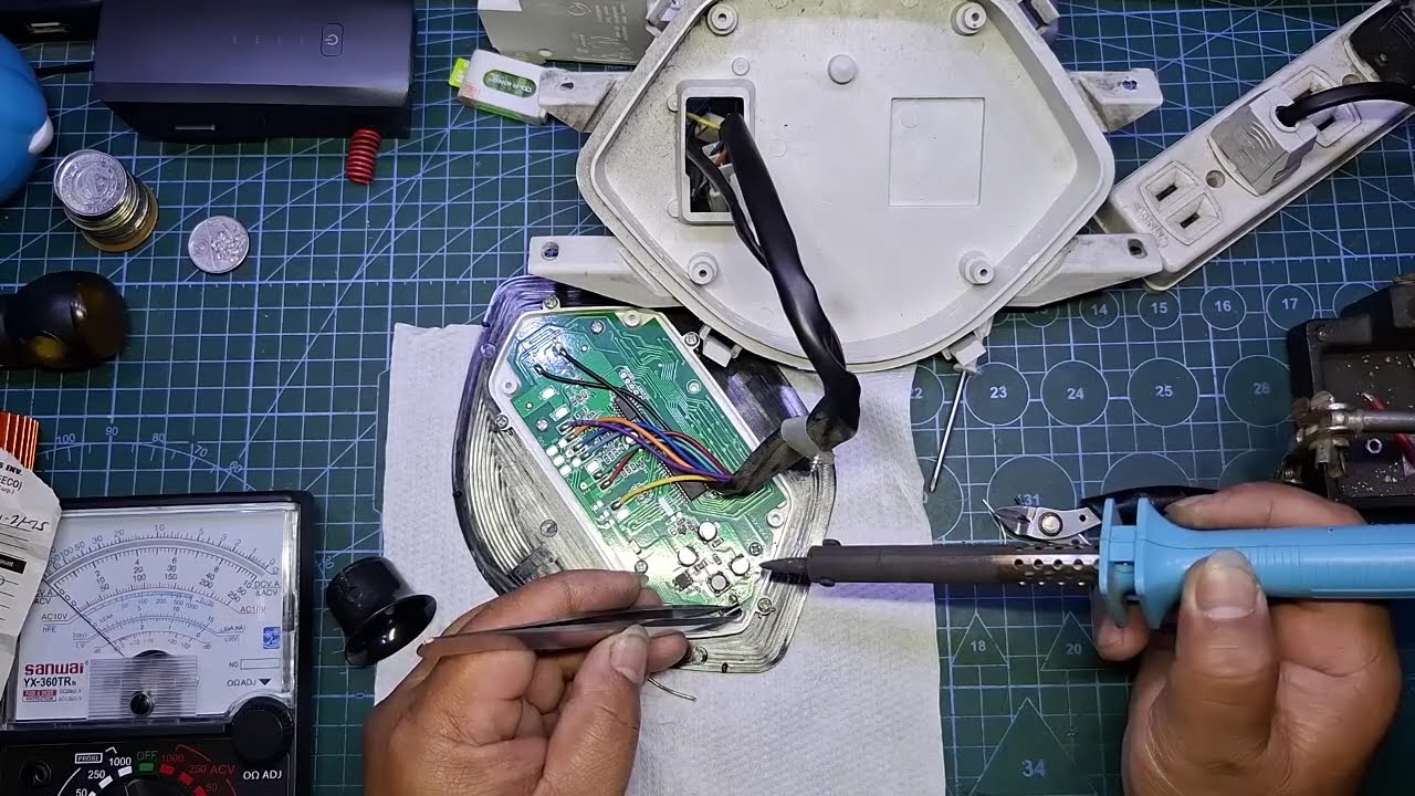 Detailed Panel Gauge Repair Nwow WSP E-scooter