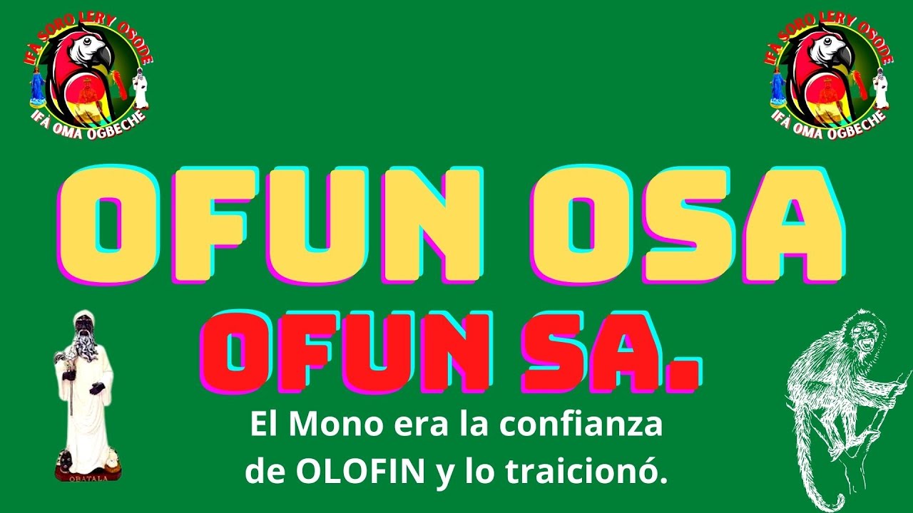 ENTIENDE MÁS SOBRE EL ODDUN OFUN SA-10-9🦜🔒