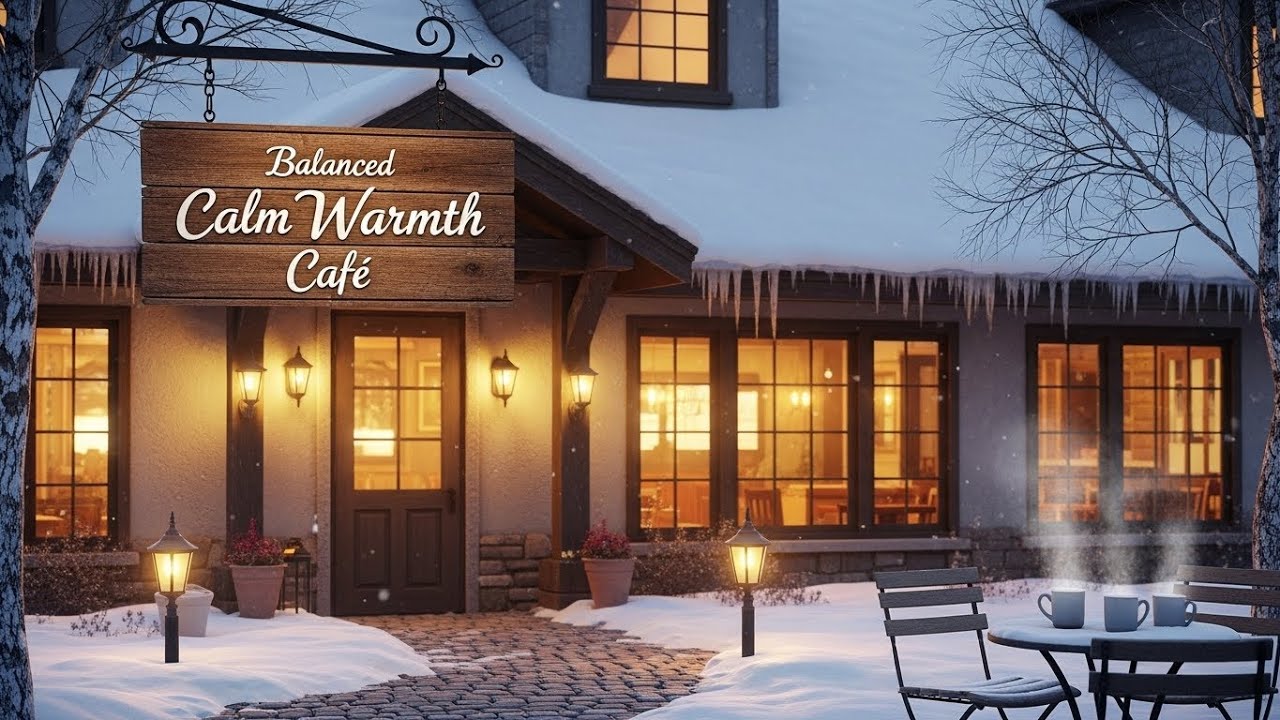 Calm Warmth Cafe ☕ Soft Vocal Background Music | Relax & Focus