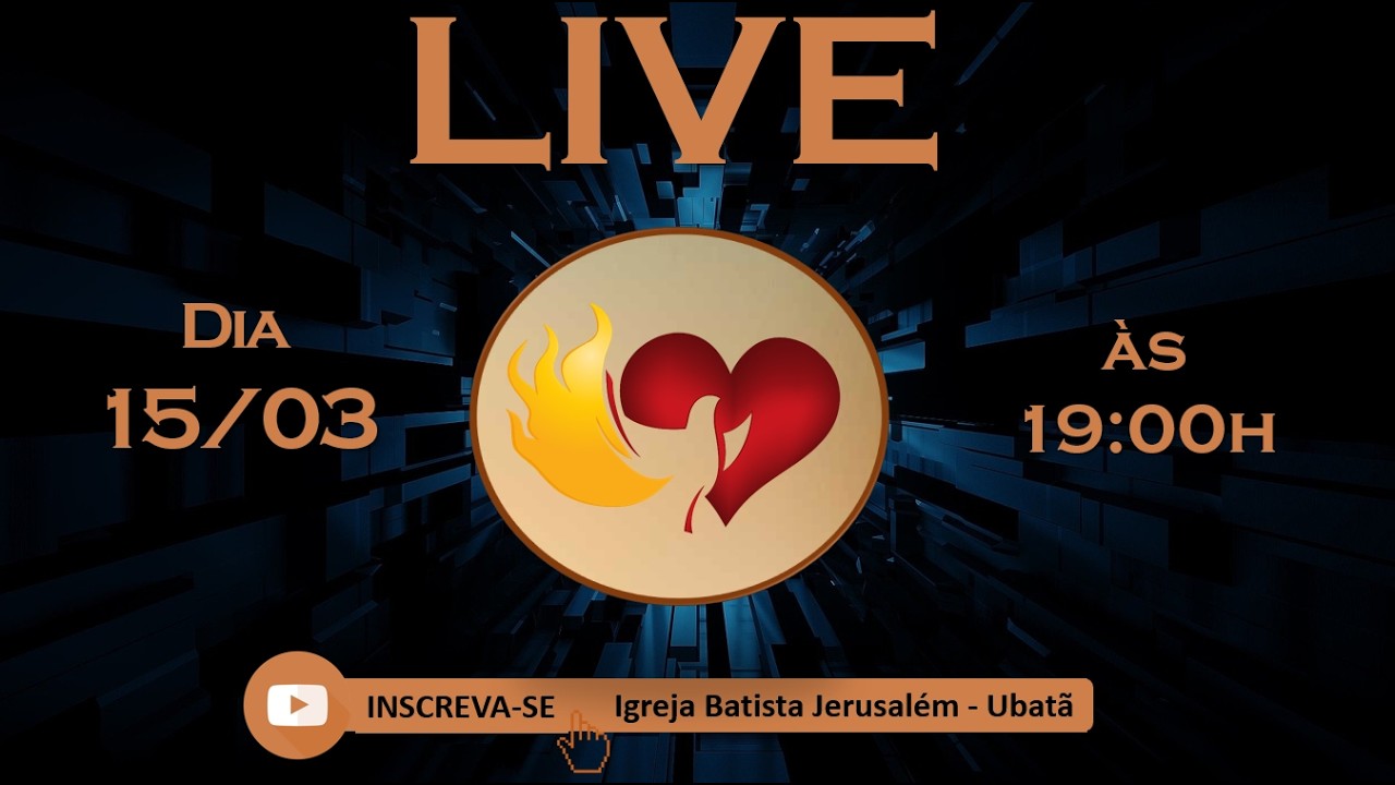 Culto ao Senhor- Domingo  (15/03/2026)