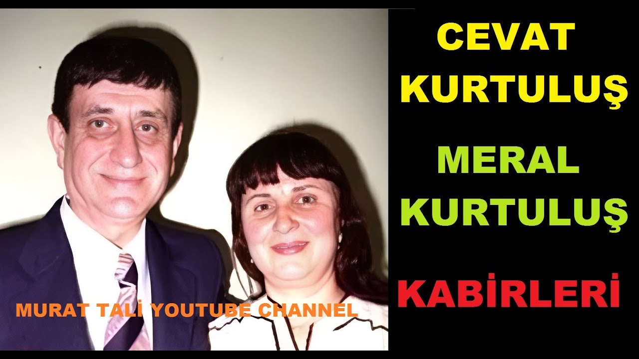 CEVAT KURTULUŞ KABRİ * MERAL KURTULUŞ KABRİ * FERİKÖY MEZARLIĞI 19.ADA İSTANBUL