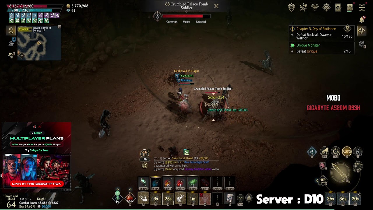 L9: Sword and Shield Day 10 #lordnine #lordninesea #lordninef2p