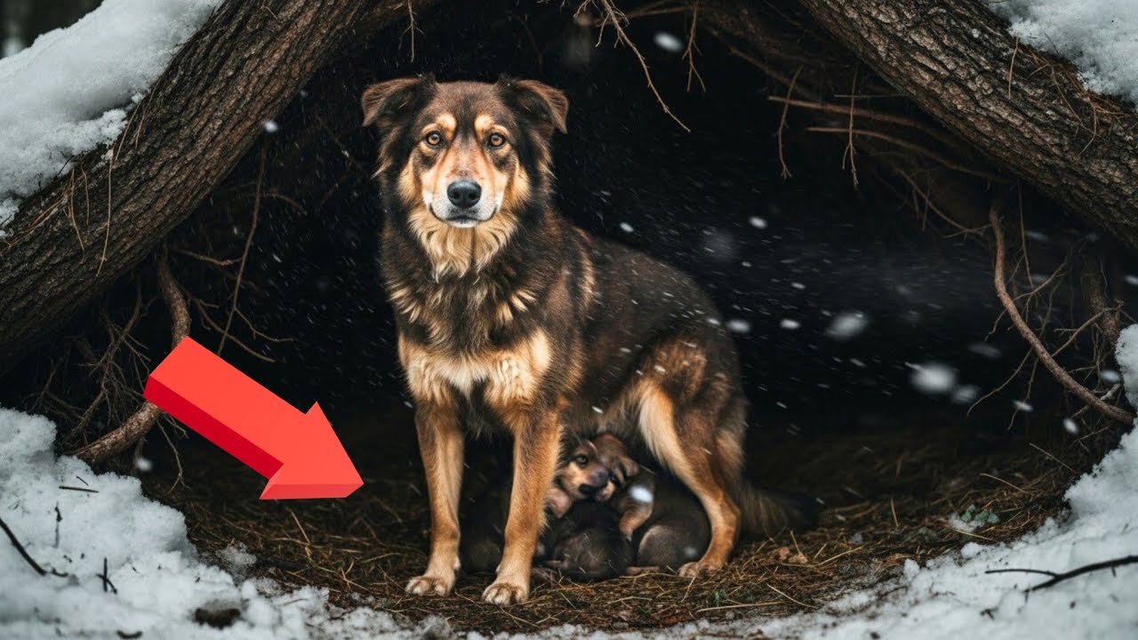 Ella Protegió a Sus Cachorros Contra Todo… y el Destino la Sorprendió