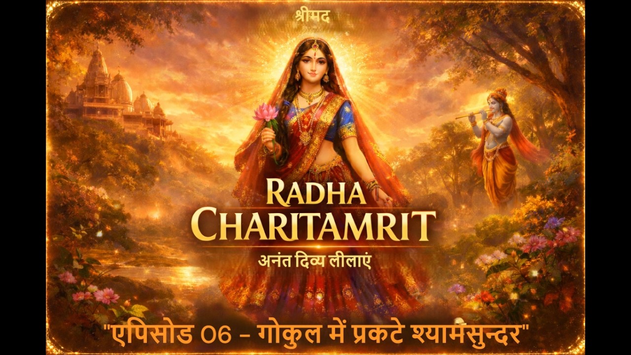 श्री राधा चरितामृत | Episode_06 | गोकुल में प्रकट हुए श्याम सुंदर | Radha Krishna Leela Series✨