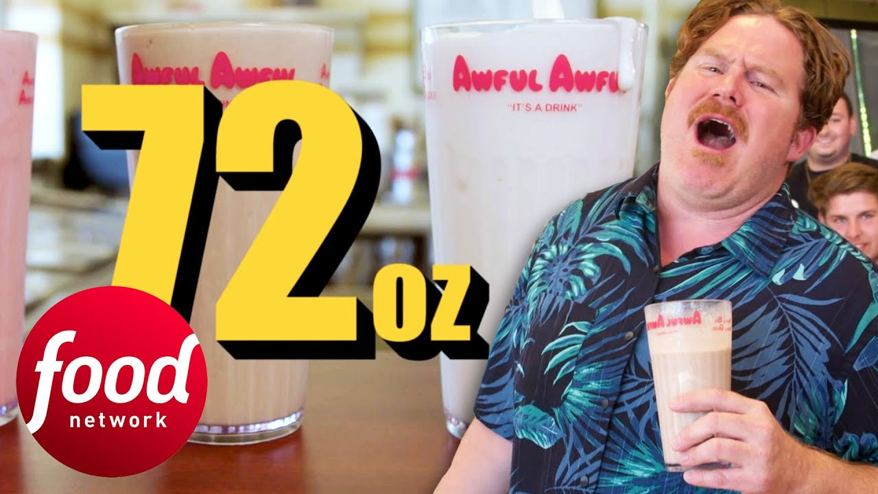 Casey Beats This Awful AWFUL Challenge In Only 7 Minutes And A Half | Man v Food