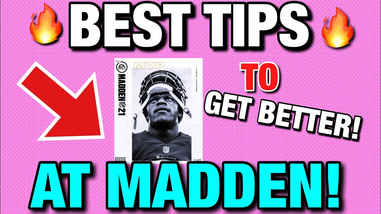 my BEST TIPS to become a BETTER MADDEN PLAYER in madden 21!
