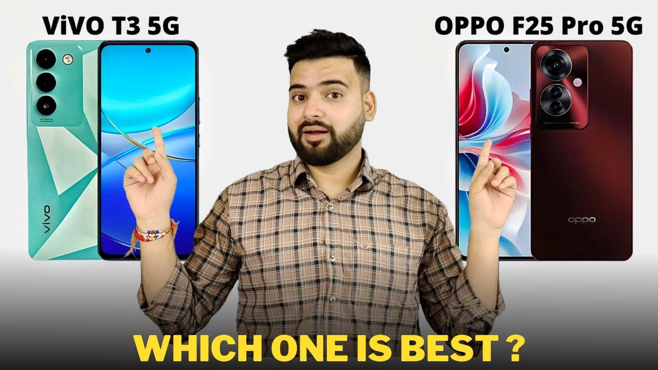 Vivo T3 5G vs Oppo F25 Pro 5G - Full Comparison | Which one is Best ?