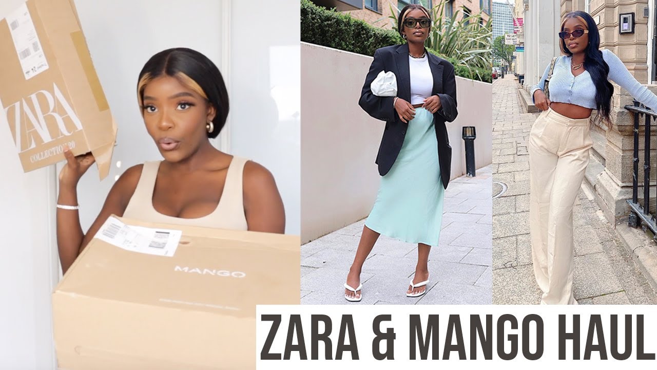 ZARA & MANGO HAUL - Summer 2020