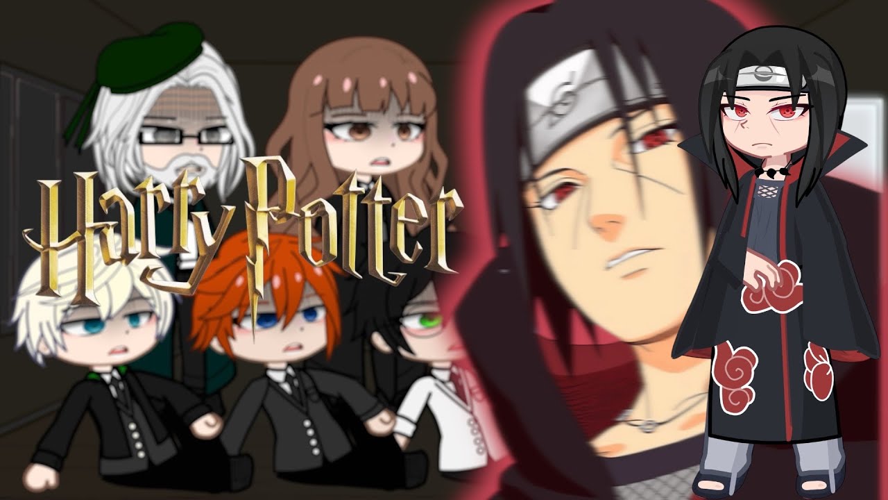 Harry Potter react to Itachi Uchiha as New Teacher ~//🇬🇧🇧🇷🇪🇸🇷🇺🇺🇦//~