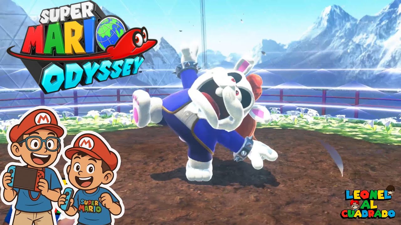 NOS CONVERTIMOS EN UN TANQUE MARIO ODYSSEY | Leonel al Cuadrado #marioodyssey #nintendoswitch