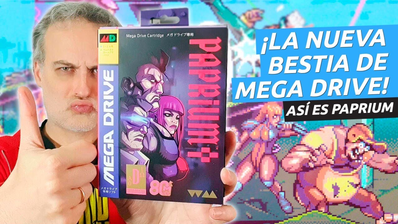 Unboxing y prueba de Paprium, el nuevo, bestial y controvertido juego de Mega Drive