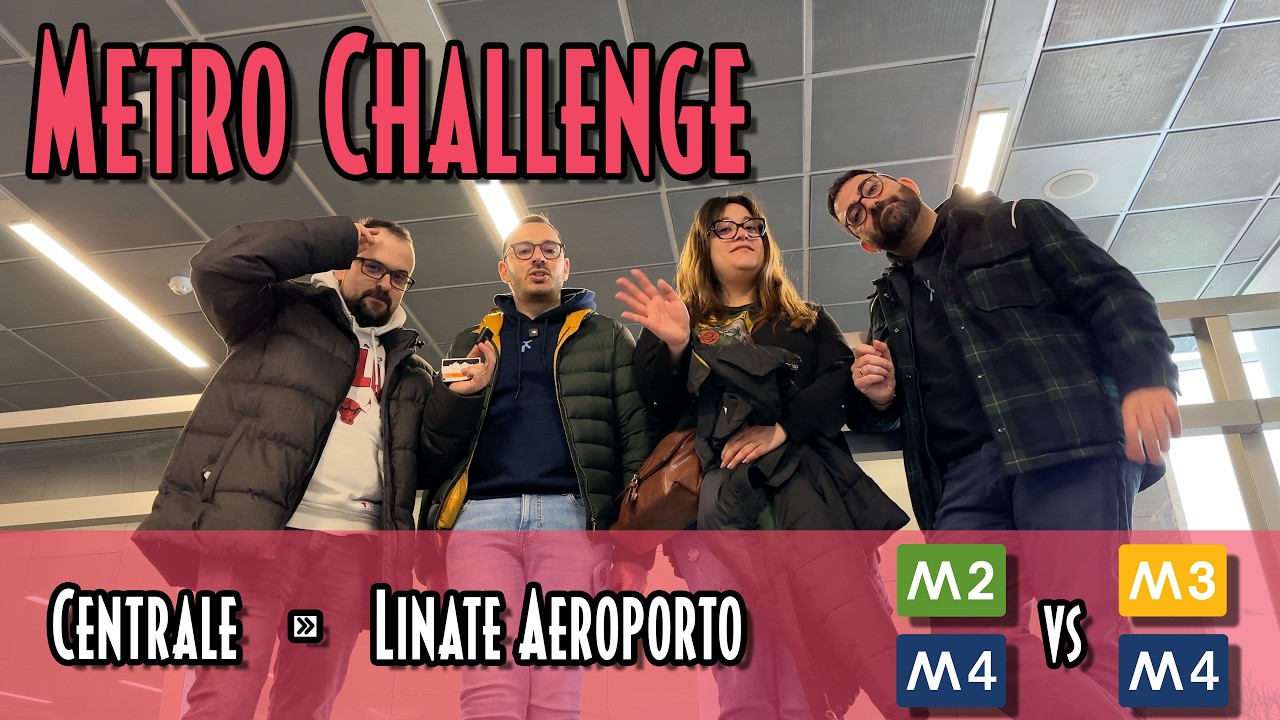 METROCHALLENGE STAZIONE CENTRALE - LINATE AEROPORTO: meglio il CAMBIO M4 a S. Ambrogio o a Sforza?