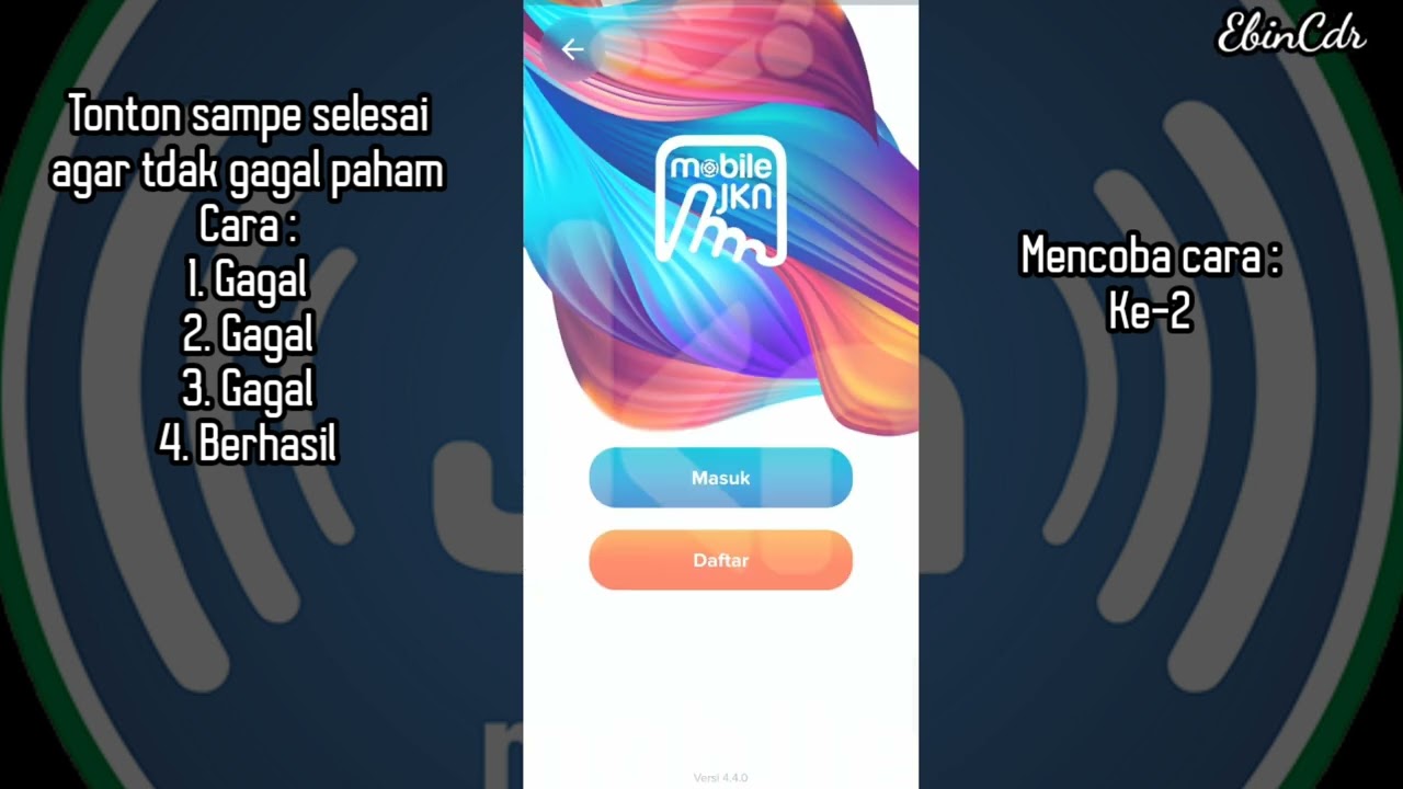 CARA MENGATASI JKN MOBILE TIDAK BISA LOGIN KARENA PERANGKAT SUDAH DIGUNAKAN LEBIH DARI 3 NIK