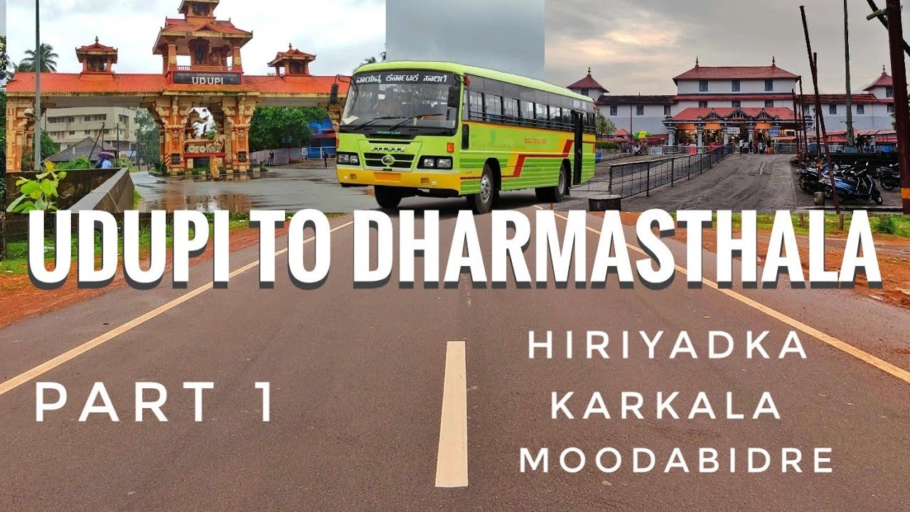 Udupi To Dharmasthala KSRTC Bus Journey Part 1