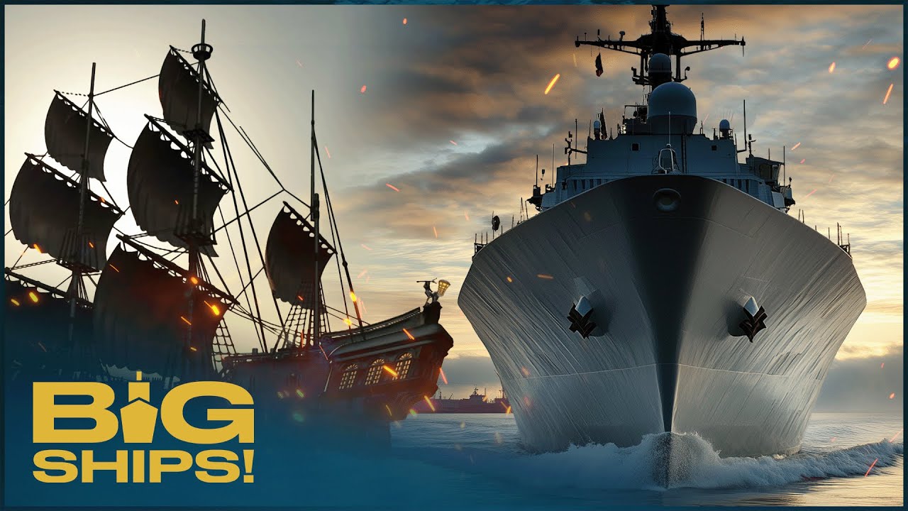 The Evolution Of Warships: 400 Years Of Naval Warfare In 60 Minutes
