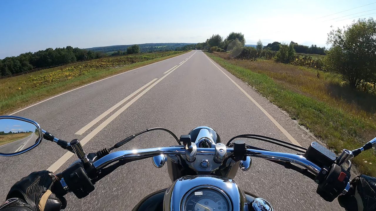 Moscow region country ride|Yamaha Midnight Star 950
