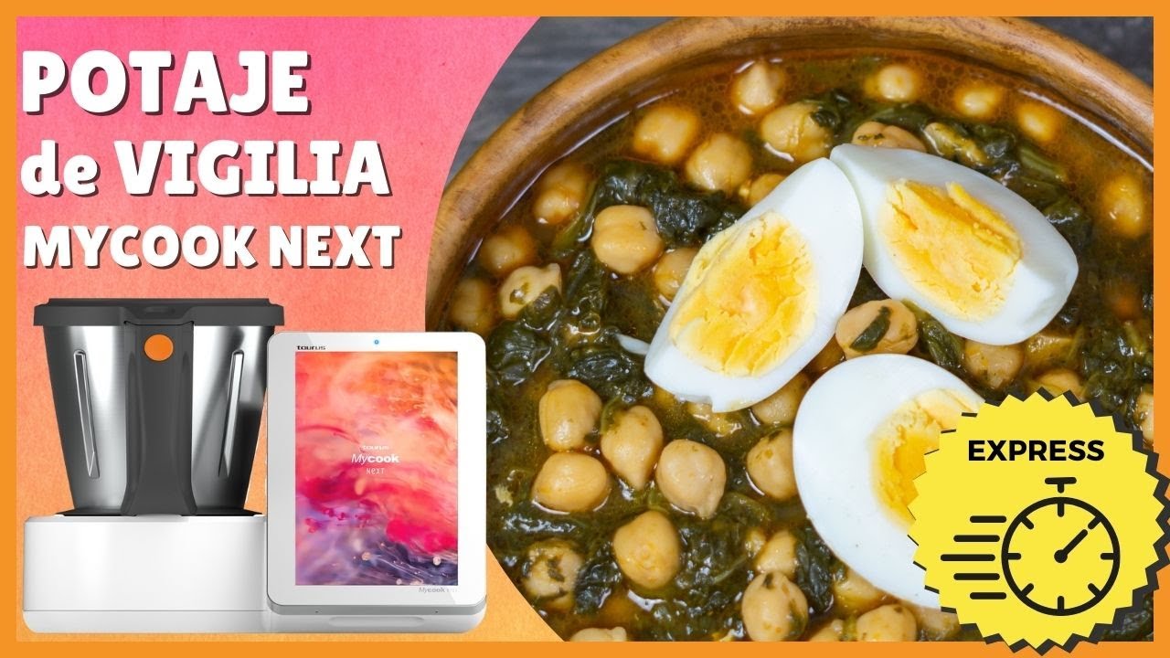 POTAJE de VIGILIA 🍲​​​ con TAURUS MYCOOK NEXT🔥 | Receta EXPRESS y COCINA SIN movimiento​