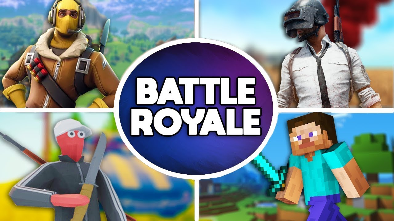 JUGANDO A TODOS LOS BATTLE ROYALE!