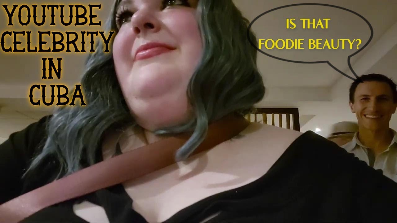 Foodie Beauty letting CUBA know she has FANS