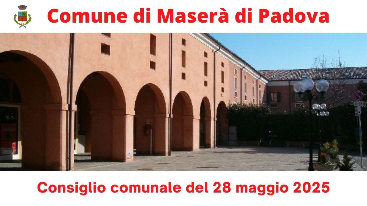 Consiglio comunale del 28 maggio 2025