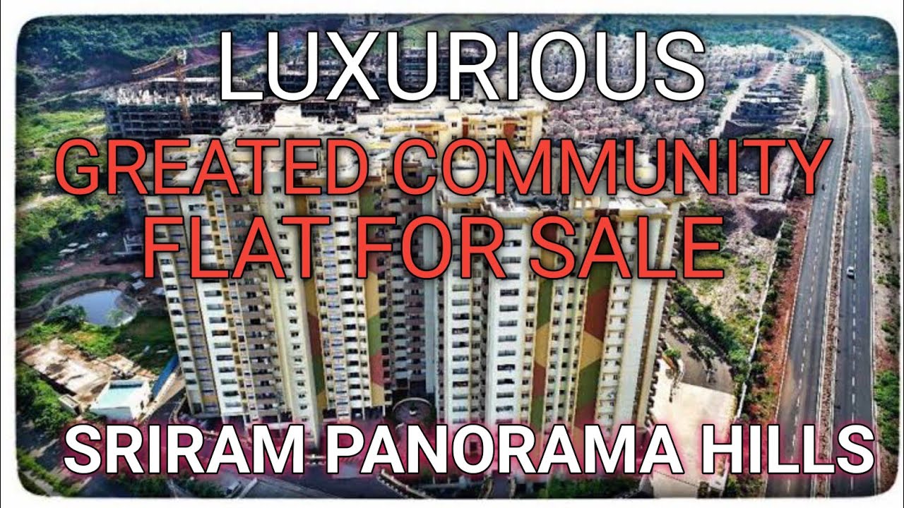 luxurious flat for sale in Sri Ram panorama hill ( Madhurawada ) || Greted community|| #flatforsale